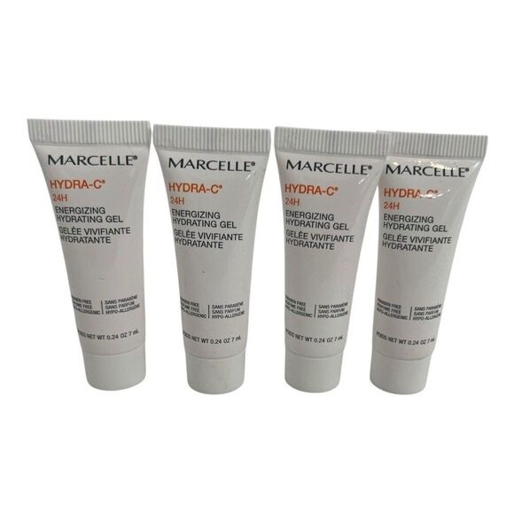 Lot Of 4-Marcelle Hydra-C 24H Energizing Hydrating Gel Travel Size 0.24oz - Picture 1 of 3